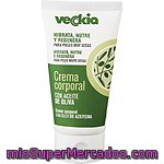 Veckia Crema Corporal Con Aceite De Oliva Para Piel Muy Seca Tubo 75 Ml Hidrata Nutre Y Regenera