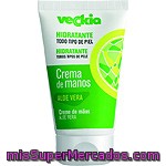 Veckia Crema De Manos Hidratante Con Aloe Vera Para Todo Tipo De Piel Tubo 125 Ml