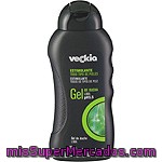 Veckia Gel De Baño Estimulante Masculino Con Lima Ph 5.5 Para Todo Tipo De Piel Bote 300 Ml