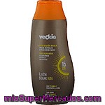 Veckia Leche Solar Con Vitamina E Fp-15 Piel Normal Frasco 250 Ml