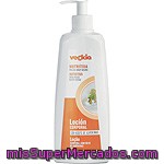 Veckia Loción Corporal Nutritiva Con Aceite De Almendras Para Pieles Muy Secas Dosificador 400 Ml