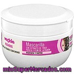 Veckia Mascarilla Rizados Con Extracto De Trigo Papaya Y Flor De La Pasión Tarro 300 Ml Para Cabello Rizado O Con Ondas Hidrata Y Nutre