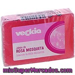 Veckia Pastilla De Jabón De Rosa Mosqueta Envase 125 G