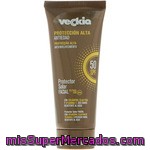 Veckia Protección Solar Facial Anti-edad Fp-50 Con Colágeno Elastina Y Vitamina E Tubo 75 Ml