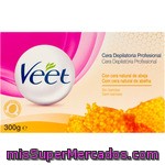 Veet Cera Depilatoria Institut Profesional Con Cera Natural De Abeja Tarro 300 Ml