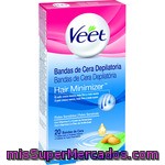 Veet Cera Fria Depilatoria Piel Sensible 20 Bandas