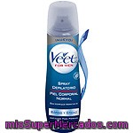 Veet For Men Depilatorio Hidratante Piel Normal Para Piernas Spray 150 Ml