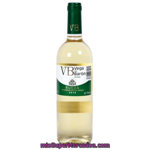 Vega Del Baron Vino Blanco Verdejo Do Rueda Botella 75 Cl