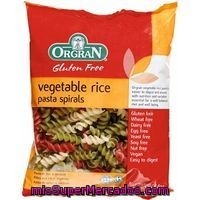 Vegetable Rice Spiral Orgran, Paquete 250 G