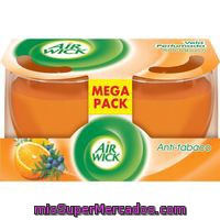 Vela Duplo Antitabaco Airwick, Pack 2 Unid.