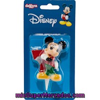 Vela Familia Disney Nº7 Dekora, Pack 36 G