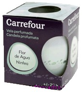 Vela Perfumada Flor De Agua Carrefour 1 Ud.