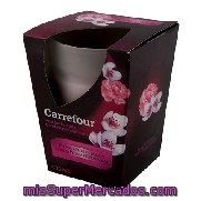 Vela Perfumada Peonía Y Flor De Jazmín Carrefour 1 Ud.