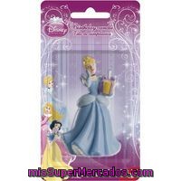 Vela Princesa Disney-cenicienta 8 Cm, Pack 1 Unid.