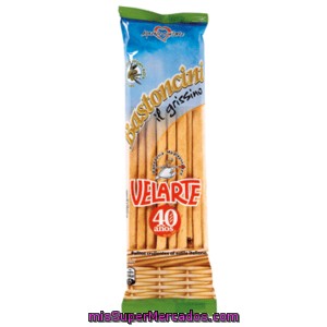 Velarte Palitos Grissinis Bolsa 75 Gr