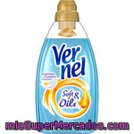 Vernel Suavizante Concentrado Azul Soft & Oils Botella 1500 Ml