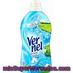 Vernel Suavizante Concentrado Cielo Azul Con Perlas Perfumadas Botella 54 Dosis