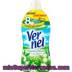 Vernel Suavizante Concentrado Higiene Y Pureza Con Aceite Balsámico De Eucalipto Botella 76 Dosis