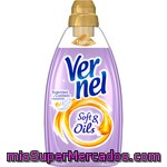 Vernel Suavizante Concentrado Violeta Soft & Oils Botella 1500 Ml