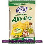 Vicente Vidal Patatas Fritas Sabor Tradicional Alioli Chovi Bolsa 135 G