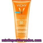 Vichy Ideal Soleil Protector Solar Leche-gel Spf 50+ Para Pieles Sensibles Tubo 200 Ml