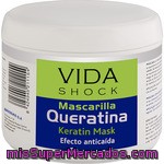 Vida Shock Mascarilla Anticaída Con Queratina Tarro 500 Ml