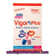 Vigor Plus En Cápsulas Viveplus 15 G.