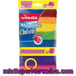 Vileda Bayeta Microfibras Colors Envase 8 Unidades