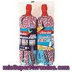 Vileda Superfregona 2 En 1 Limpieza + Resistencia Paquete 2 Unidades