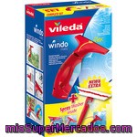 Vileda Windomatic Set Aspirador De Ventanas Con Mopa Spray De Microfibras Caja 1 Unidad