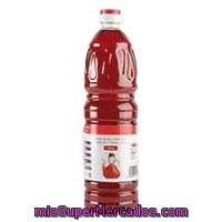 Vinagre Rojo Eroski Basic, Botella 1 Litro