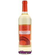 Vino Blanco D.o. Valdepeñas - Exclusivo Carrefour Señorío Ojailén 75 Cl.