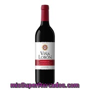 Vino D.o. Mancha Tinto Tempranillo Viña Lobón 75 Cl.