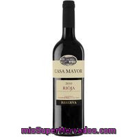 Vino D.o. Rioja Tinto Reserva Casa Mayor 75 Cl.
