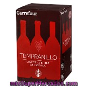 Vino De La Tierra De Castilla Tinto Tempranillo Carrefour Dispensador Con Grifo 2,25 L.