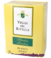 Vino De Mesa Blanco Vegas Del Rivilla 5 L.