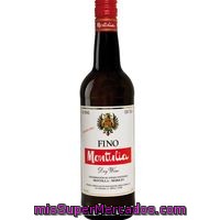 Vino Fino Montilla Moriles Montulia, Botella 75 Cl