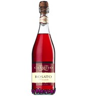 Vino Frizzante Rosado Italiano Carusso 75 Cl.