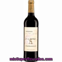 Vino Tinto Crianza D.o. La Mancha La Llanura Botella 75 Centilitros