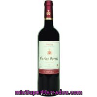Vino Tinto Crianza Rioja Carlos Serres, Botella 75 Cl