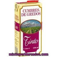 Vino Tinto Cumbre De Gredos 1 Litro