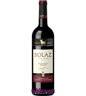 Vino Tinto De La Tierra De Castilla Solaz 75 Cl.