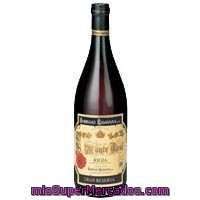 Vino Tinto Gran Reserva Rioja Monte Real, Botella 75 Cl