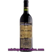 Vino Tinto Gran Reserva Rioja Viña Albina, Botella 75 Cl