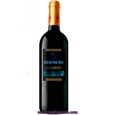 Vino Tinto La Mancha Reserva ***novedad***, Fidencio, Botella 750 Cc