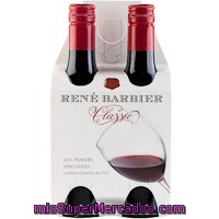 Vino Tinto René Barbier, Pack 4x25 Cl