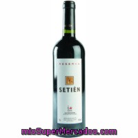 Vino Tinto Reserva La Mancha Setien, Botella 75 Cl
