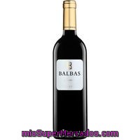 Vino Tinto Reserva R. Del Duero Balbas, Botella 75 Cl