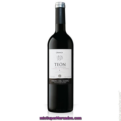 Vino Tinto Ribera Duero Crianza, Condado Teon, Botella 750 Cc