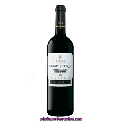 Vino Tinto Rioja Crianza, Comportillo, Botella 750 Cc